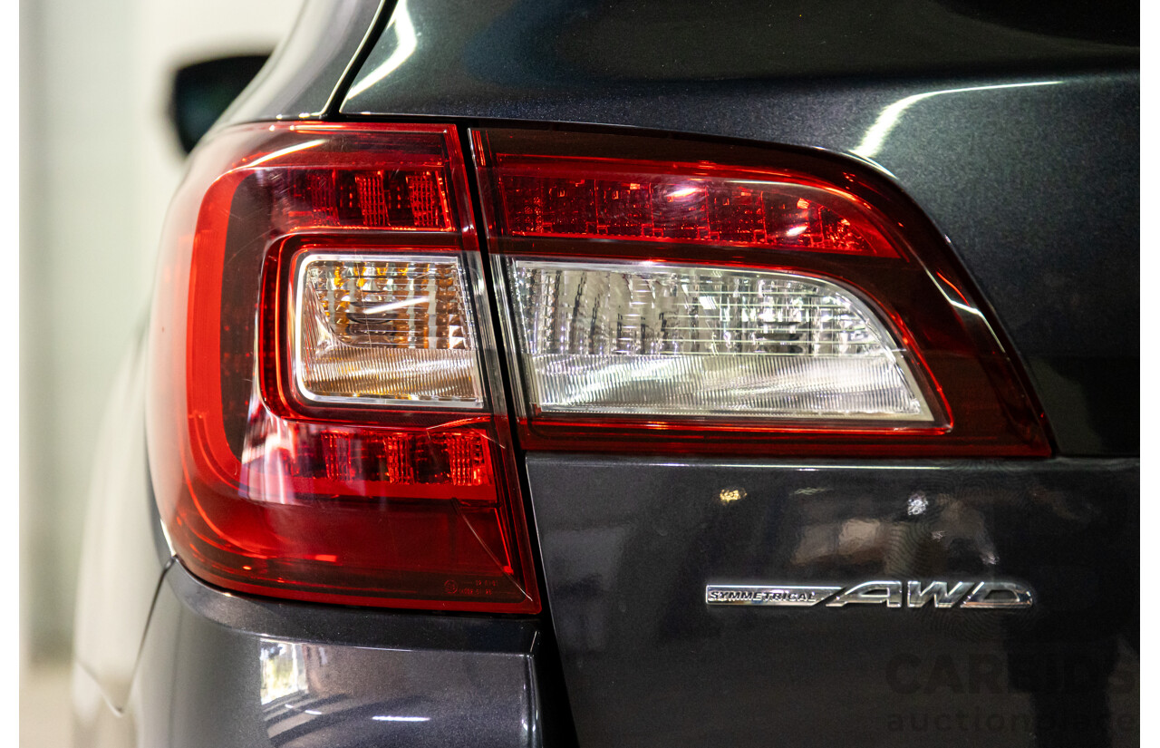 03/2016 Subaru Outback 2.0D AWD AWD MY16 4D Wagon Dark Grey Metallic Turbo Diesel 2.0L