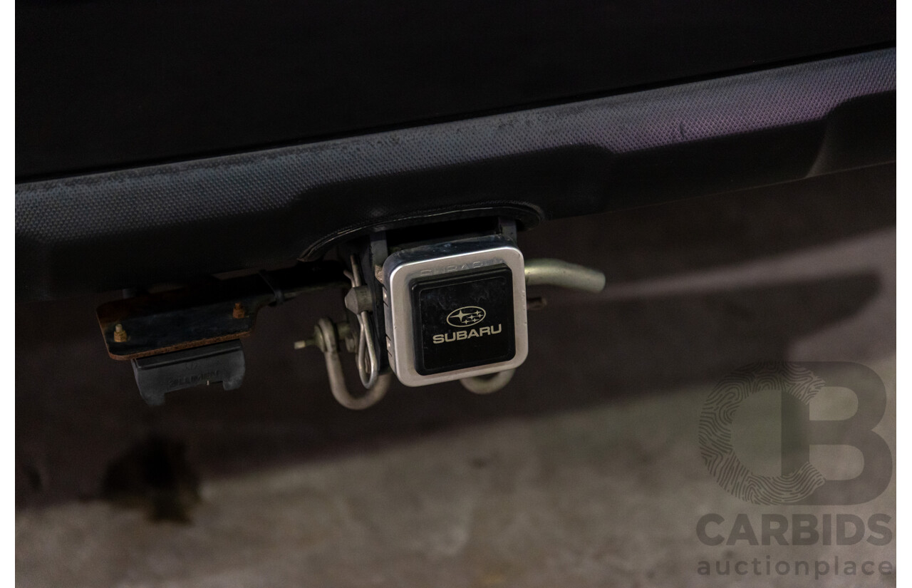 03/2016 Subaru Outback 2.0D AWD AWD MY16 4D Wagon Dark Grey Metallic Turbo Diesel 2.0L