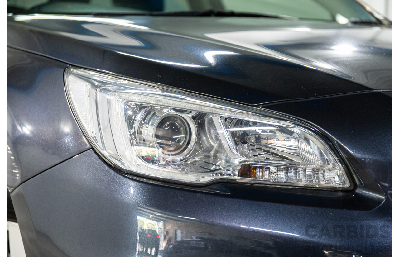 03/2016 Subaru Outback 2.0D AWD AWD MY16 4D Wagon Dark Grey Metallic Turbo Diesel 2.0L