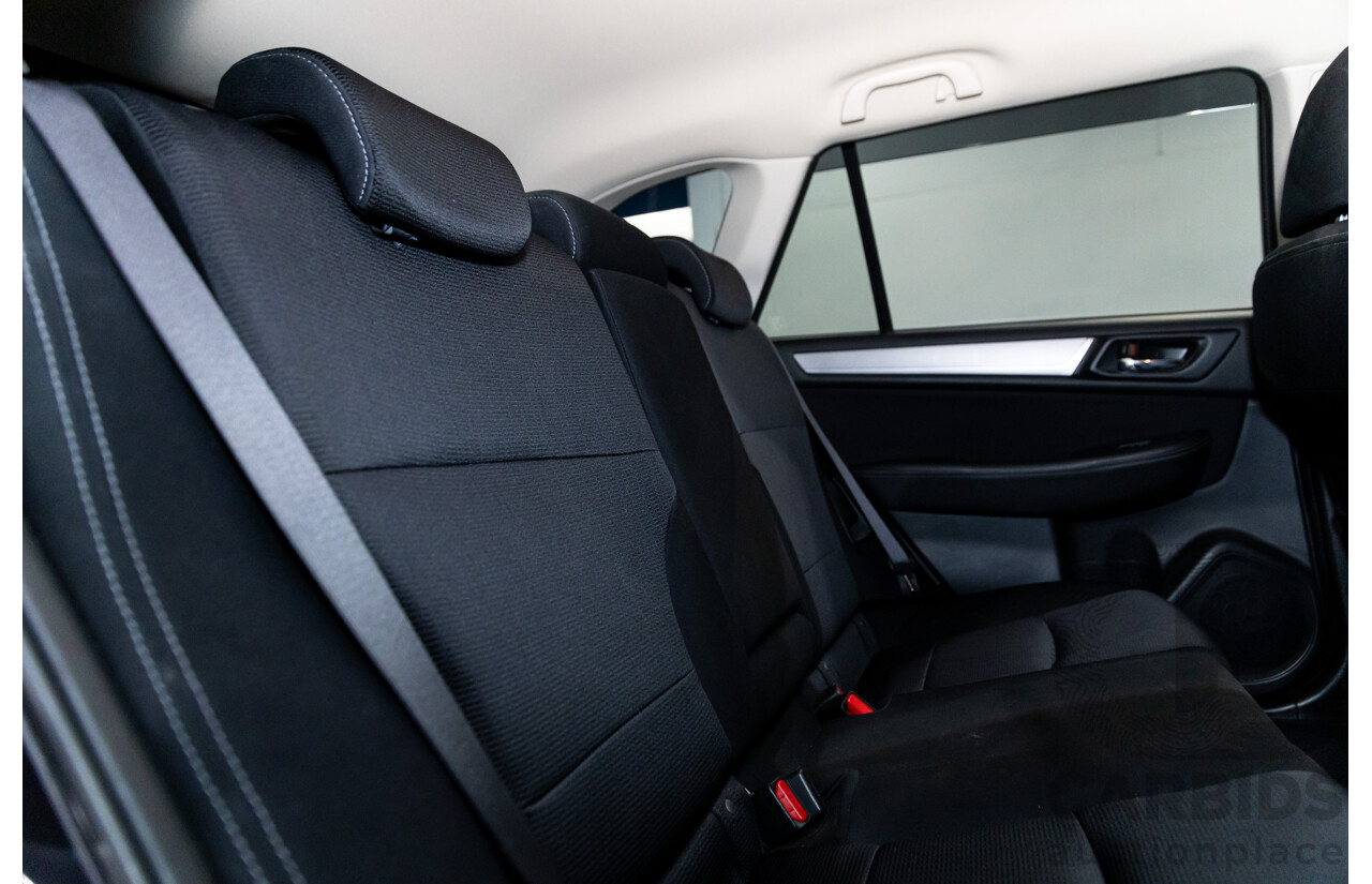 03/2016 Subaru Outback 2.0D AWD AWD MY16 4D Wagon Dark Grey Metallic Turbo Diesel 2.0L