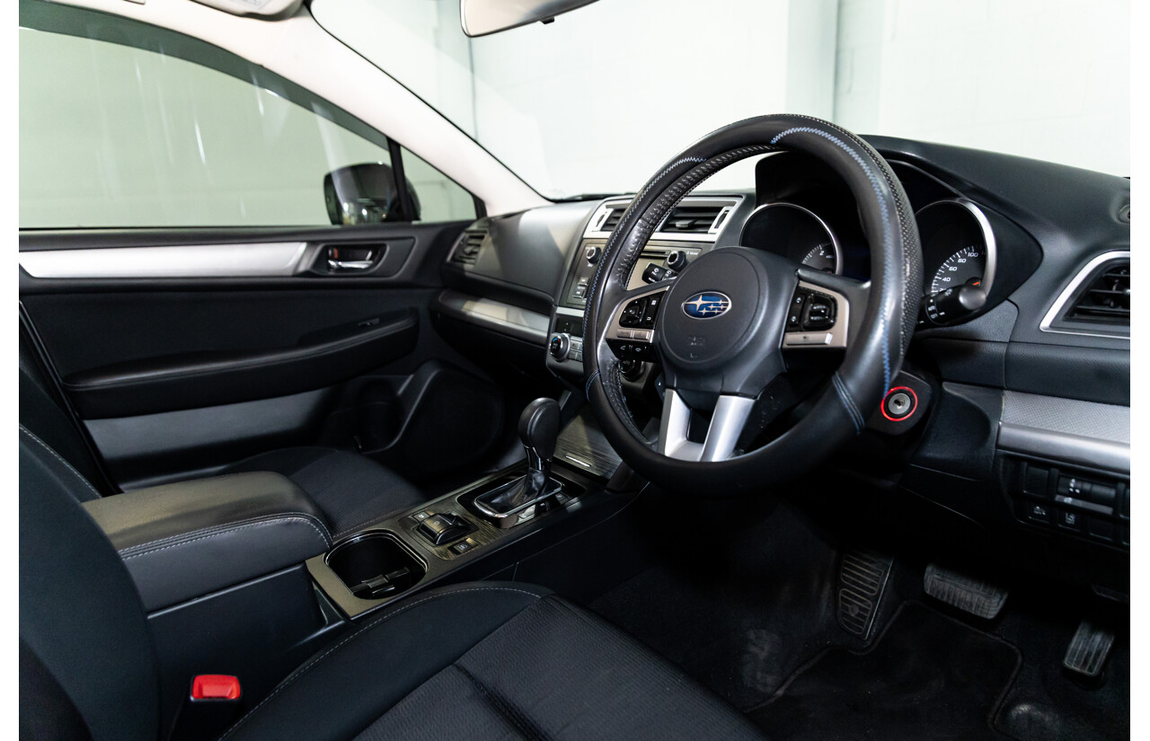 03/2016 Subaru Outback 2.0D AWD AWD MY16 4D Wagon Dark Grey Metallic Turbo Diesel 2.0L