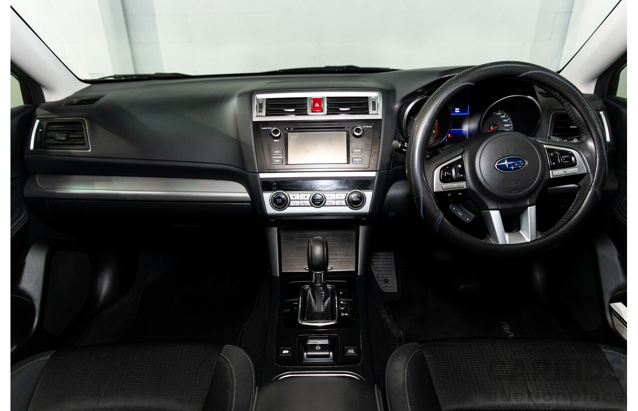 03/2016 Subaru Outback 2.0D AWD AWD MY16 4D Wagon Dark Grey Metallic Turbo Diesel 2.0L