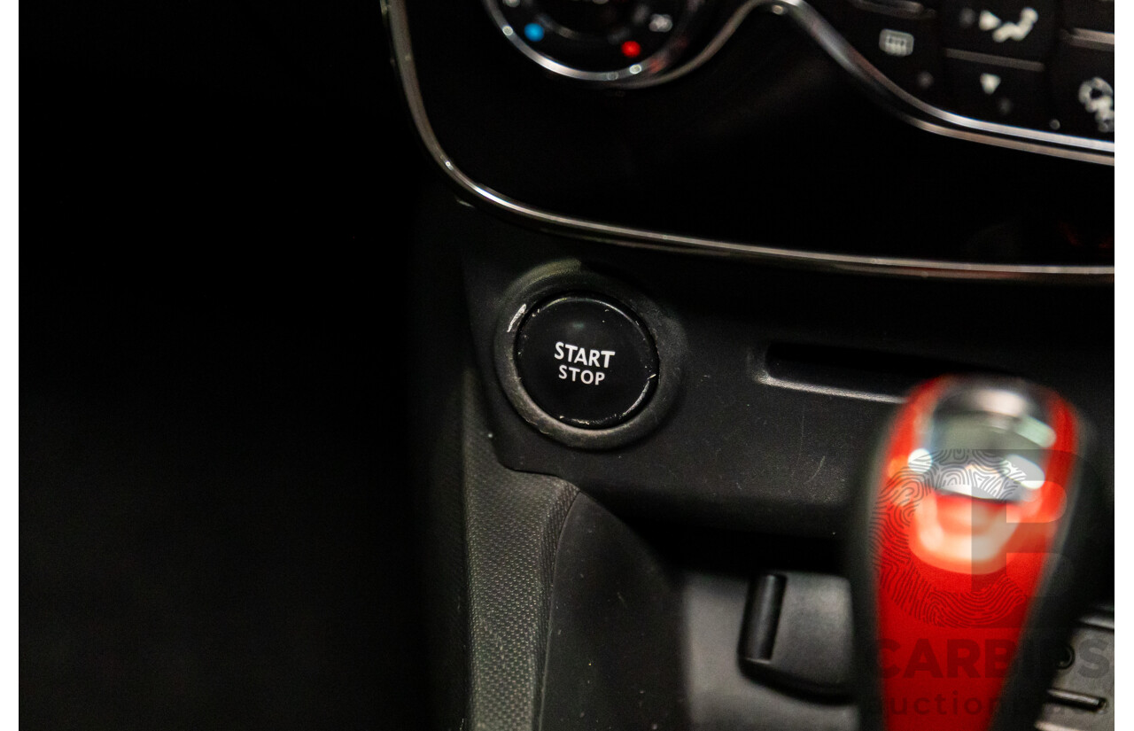 9/2014 Renault Clio RS 200 Sport X98 5d Hatchback Deep Black Metallic Turbo 1.6L