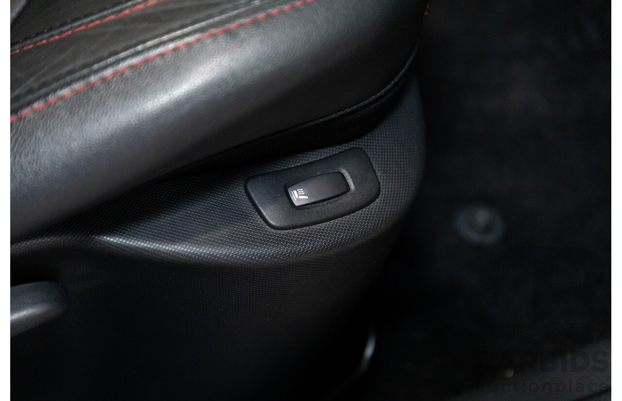 9/2014 Renault Clio RS 200 Sport X98 5d Hatchback Deep Black Metallic Turbo 1.6L