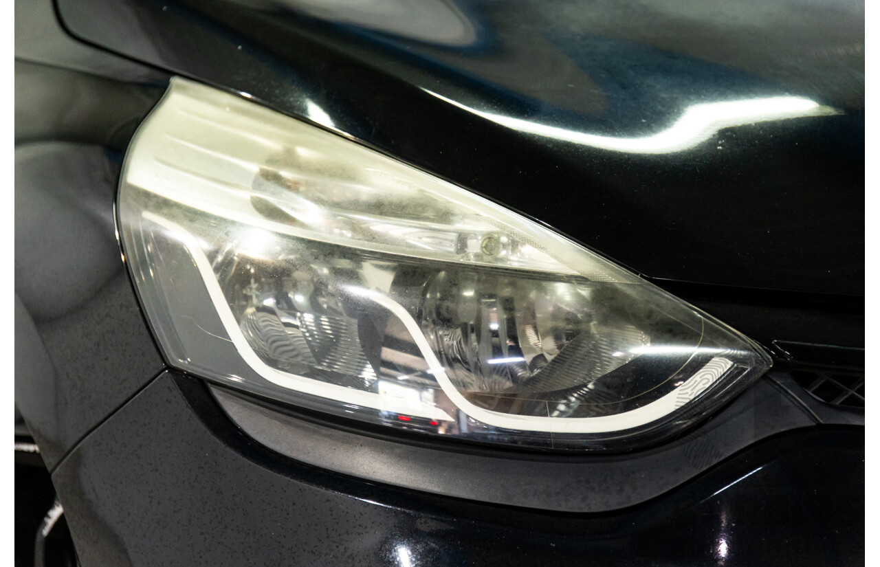 9/2014 Renault Clio RS 200 Sport X98 5d Hatchback Deep Black Metallic Turbo 1.6L