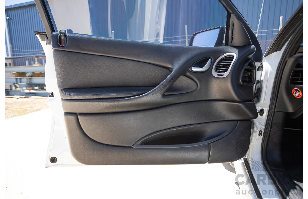 8/2005 Holden Commodore SS VZ Utility Heron White 5.7L V8