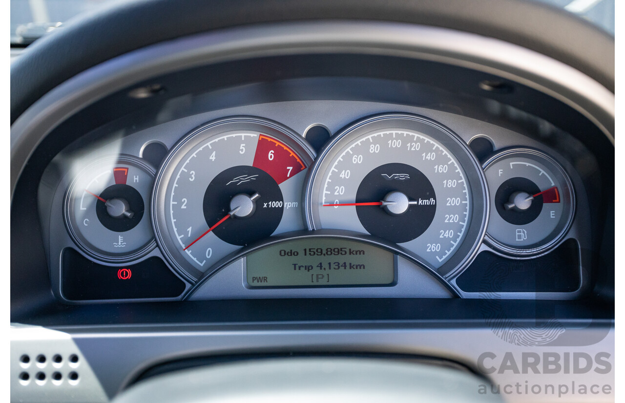 8/2005 Holden Commodore SS VZ Utility Heron White 5.7L V8