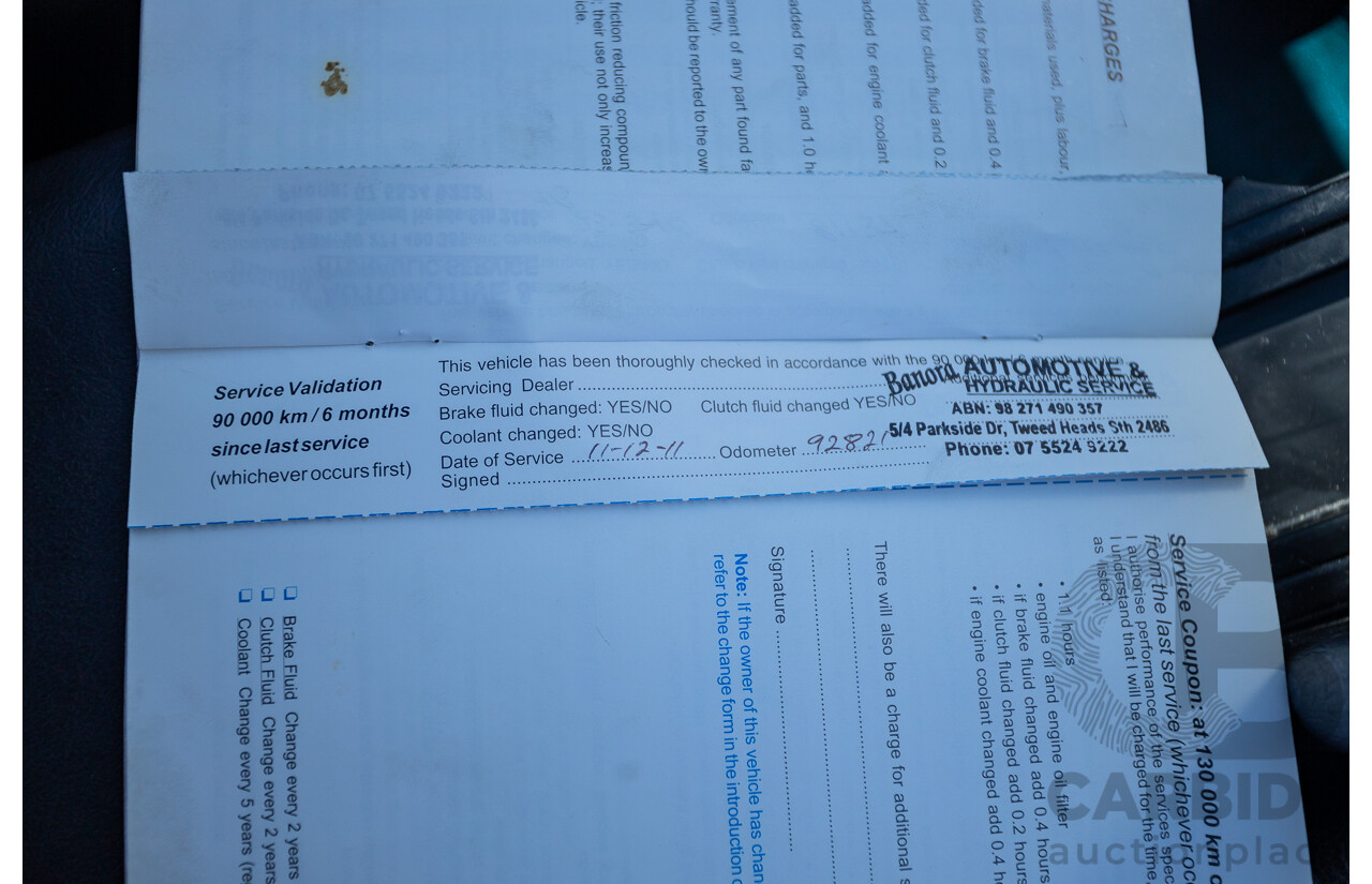 8/2005 Holden Commodore SS VZ Utility Heron White 5.7L V8