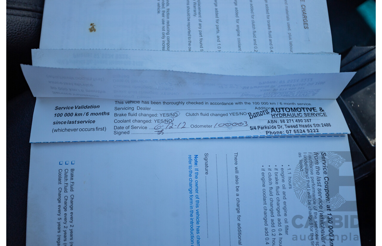 8/2005 Holden Commodore SS VZ Utility Heron White 5.7L V8