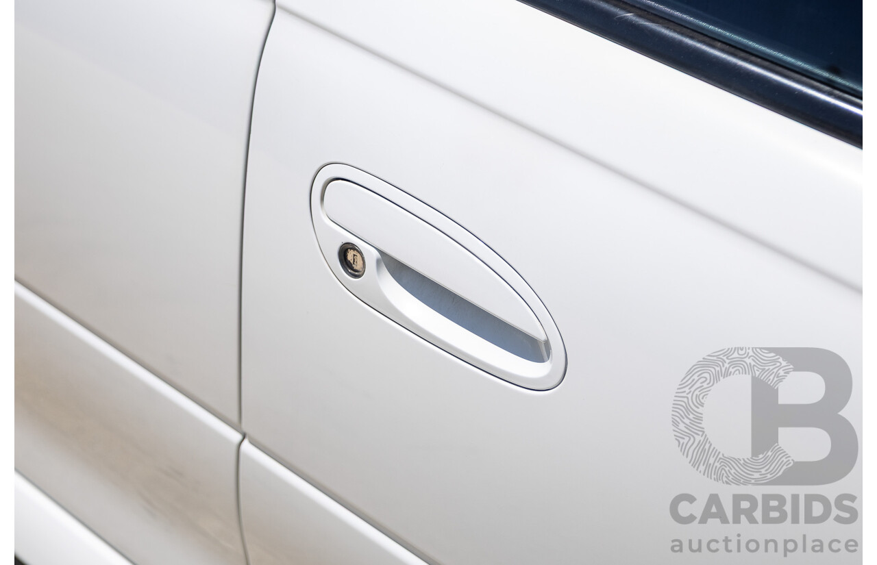 8/2005 Holden Commodore SS VZ Utility Heron White 5.7L V8