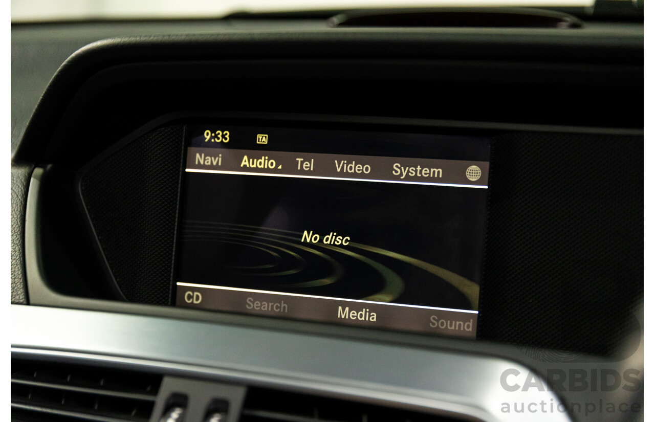 7/2012 Mercedes-Benz C250 CDI BE W204 MY11 2d Coupe Magnetite Black Metallic Turbo Diesel 2.1L