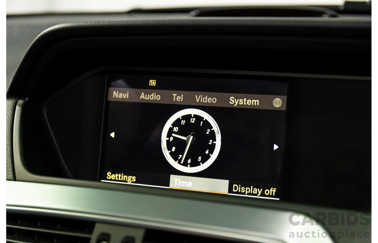 7/2012 Mercedes-Benz C250 CDI BE W204 MY11 2d Coupe Magnetite Black Metallic Turbo Diesel 2.1L