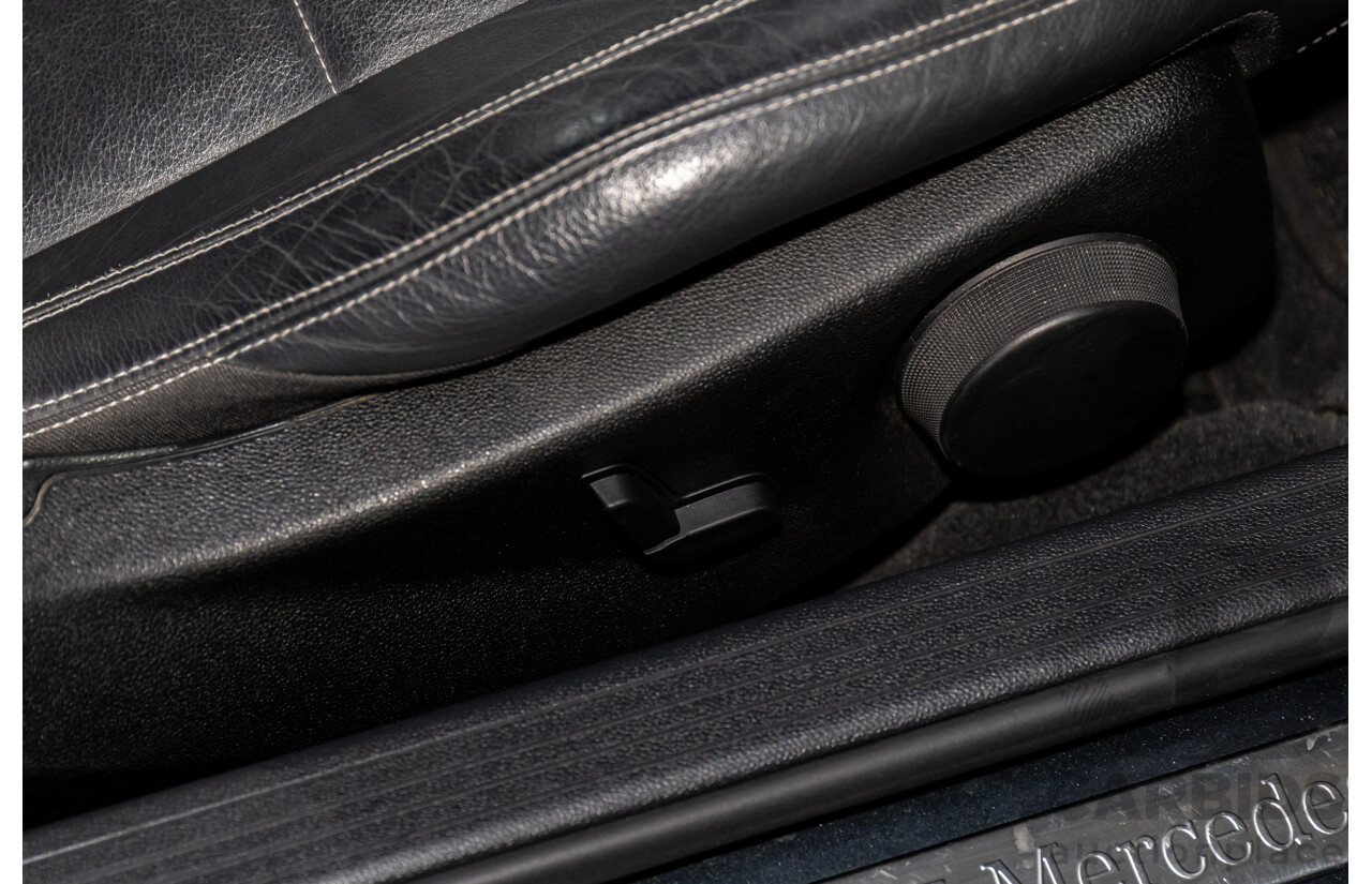 7/2012 Mercedes-Benz C250 CDI BE W204 MY11 2d Coupe Magnetite Black Metallic Turbo Diesel 2.1L