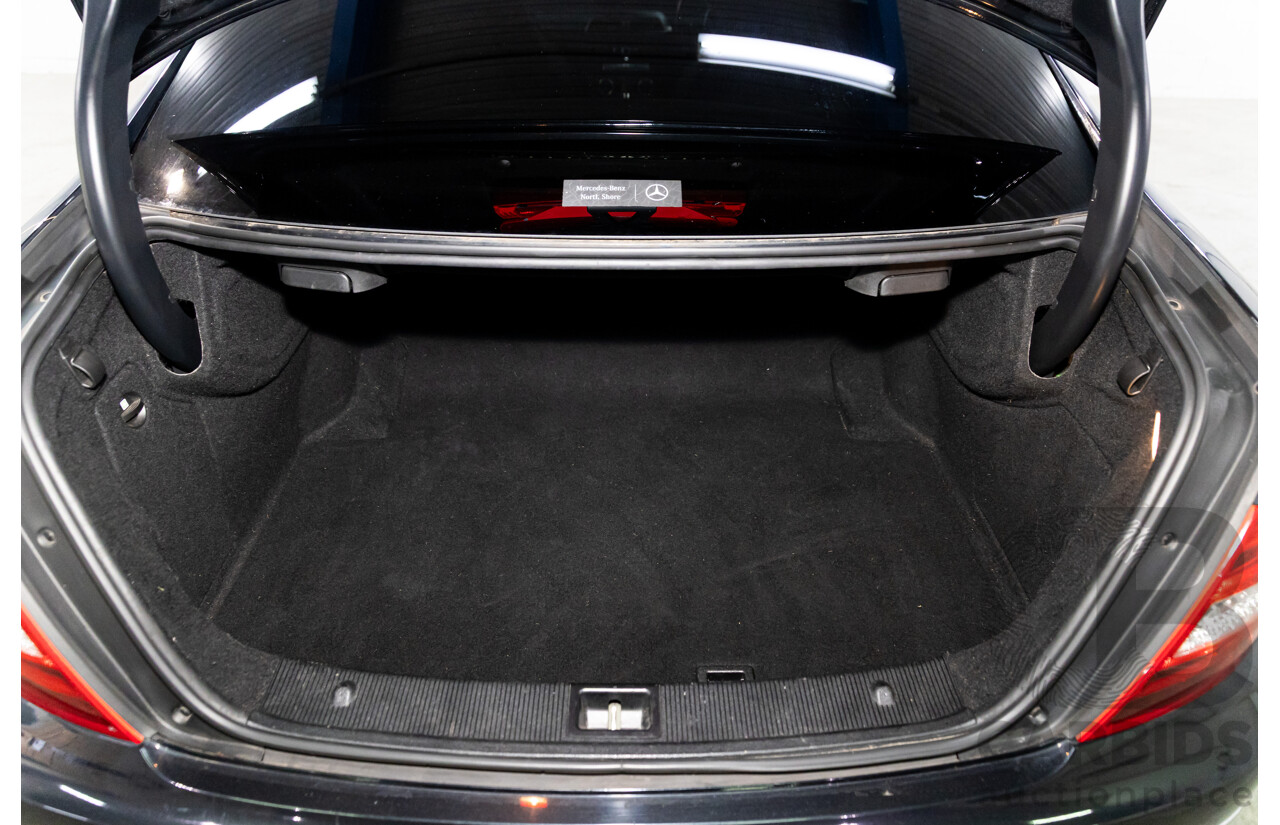 7/2012 Mercedes-Benz C250 CDI BE W204 MY11 2d Coupe Magnetite Black Metallic Turbo Diesel 2.1L