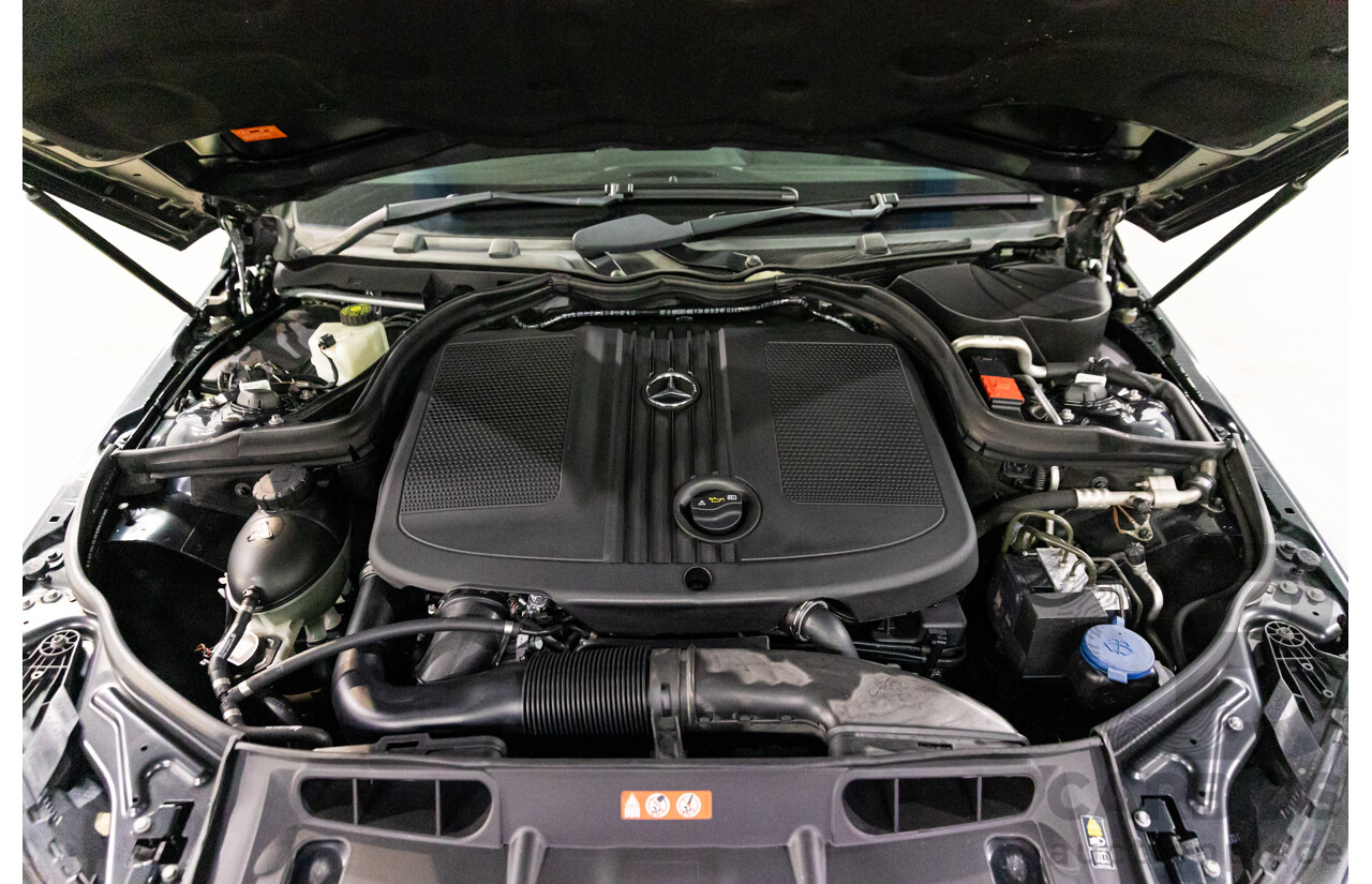 7/2012 Mercedes-Benz C250 CDI BE W204 MY11 2d Coupe Magnetite Black Metallic Turbo Diesel 2.1L