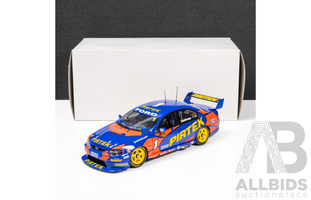 Classic Carlectables 2004 Ford BA Falcon V8 Supercar Stone Brothers Racing Ambrose #1 Championship Winner 1:18 Scale Model Car