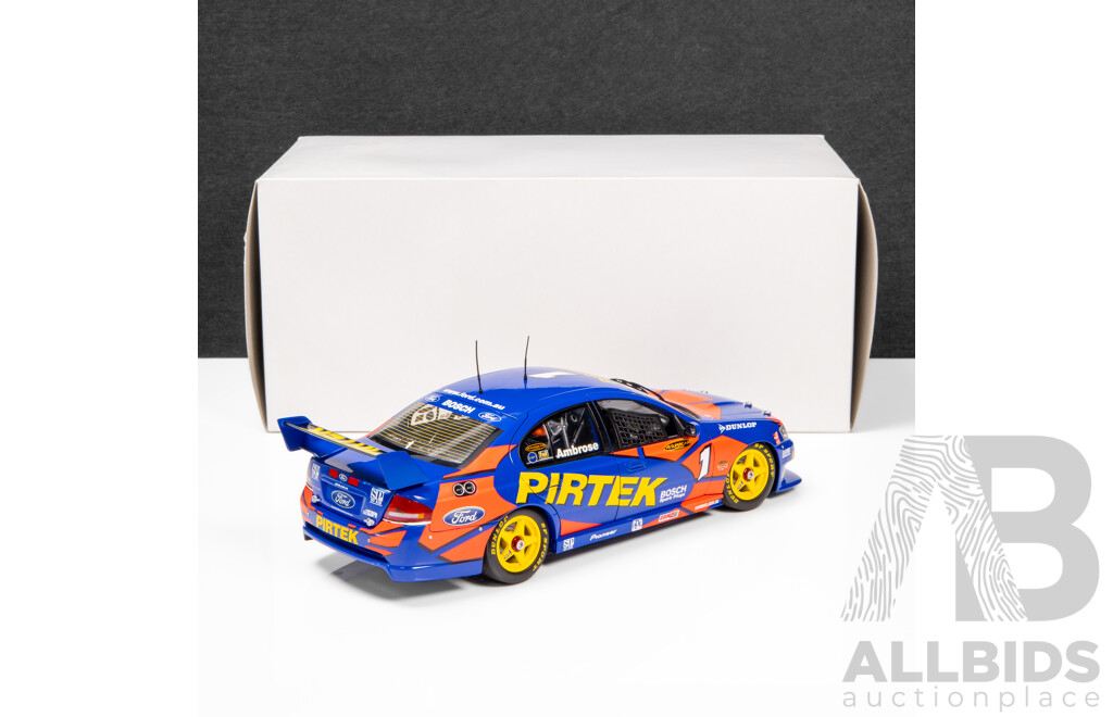 Classic Carlectables 2004 Ford BA Falcon V8 Supercar Stone Brothers Racing Ambrose #1 Championship Winner 1:18 Scale Model Car