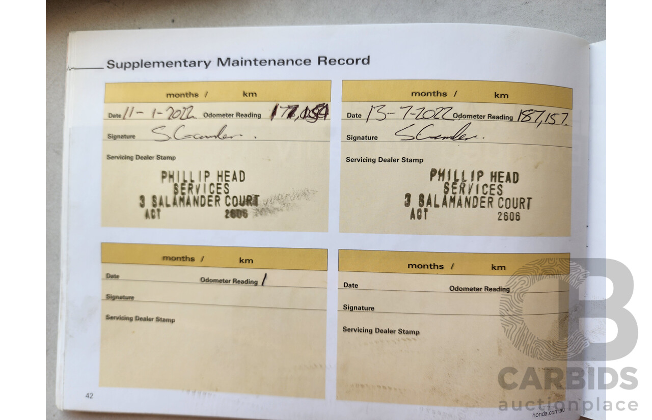 1/2010 Honda Civic VTi MY10 4d Sedan Maroon 1.8L