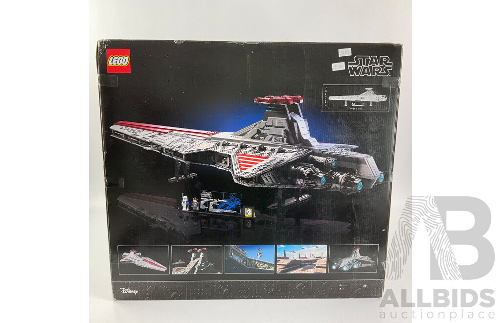 Lego Star Wars 75367 Venator-Class Republic Attack Cruiser in Sealed Box