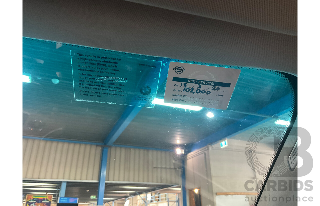 2/2007 BMW 320i Executive E90 4d Sedan Black Sapphire Metallic 2.0L