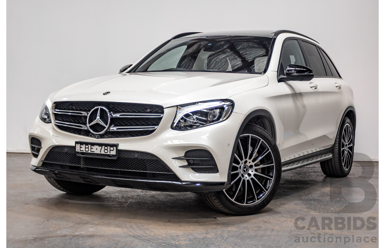 03/2019 Mercedes-Benz GLC200 (AWD) X253 MY19.5 4D Wagon Diamond White Turbo 2.0L