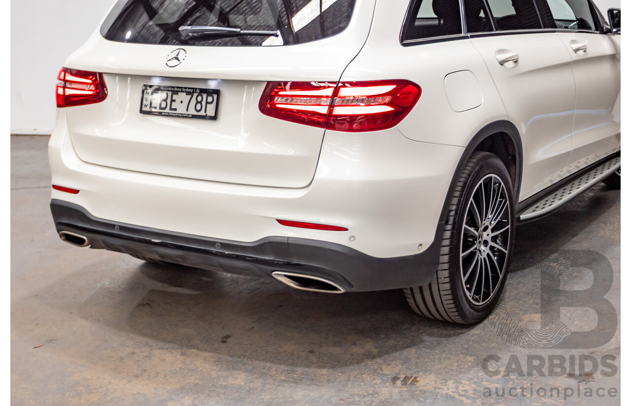 03/2019 Mercedes-Benz GLC200 (AWD) X253 MY19.5 4D Wagon Diamond White Turbo 2.0L