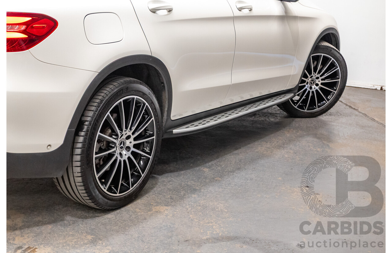 03/2019 Mercedes-Benz GLC200 (AWD) X253 MY19.5 4D Wagon Diamond White Turbo 2.0L