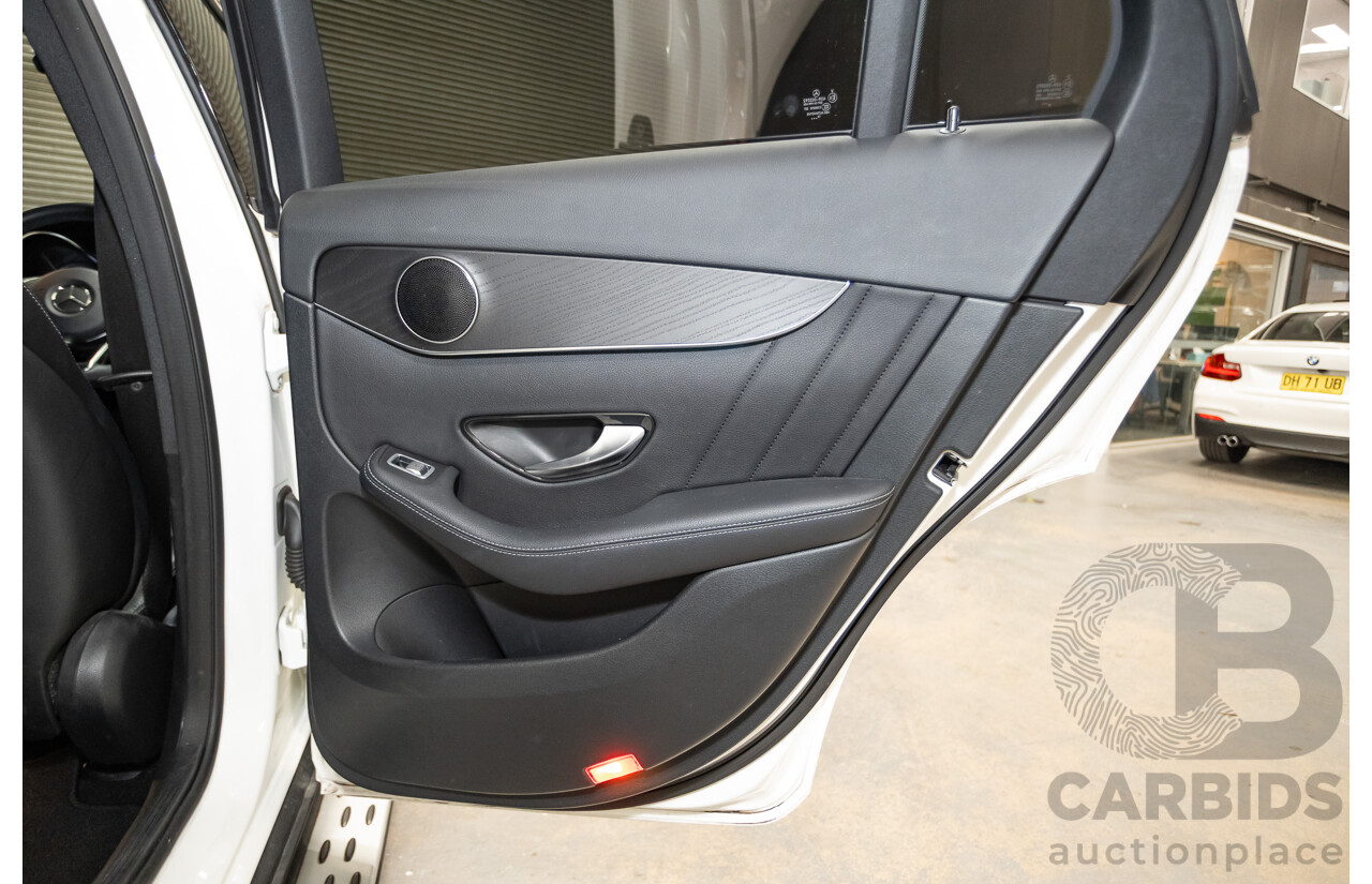 03/2019 Mercedes-Benz GLC200 (AWD) X253 MY19.5 4D Wagon Diamond White Turbo 2.0L