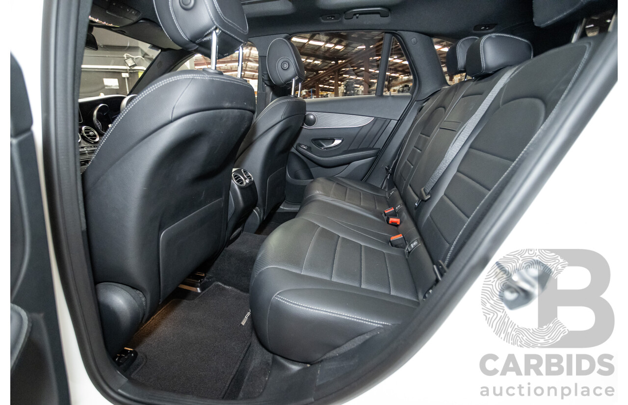 03/2019 Mercedes-Benz GLC200 (AWD) X253 MY19.5 4D Wagon Diamond White Turbo 2.0L