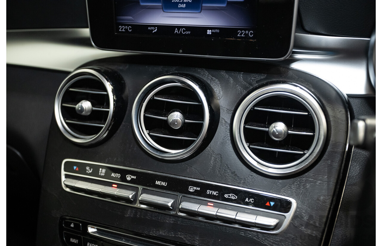 03/2019 Mercedes-Benz GLC200 (AWD) X253 MY19.5 4D Wagon Diamond White Turbo 2.0L