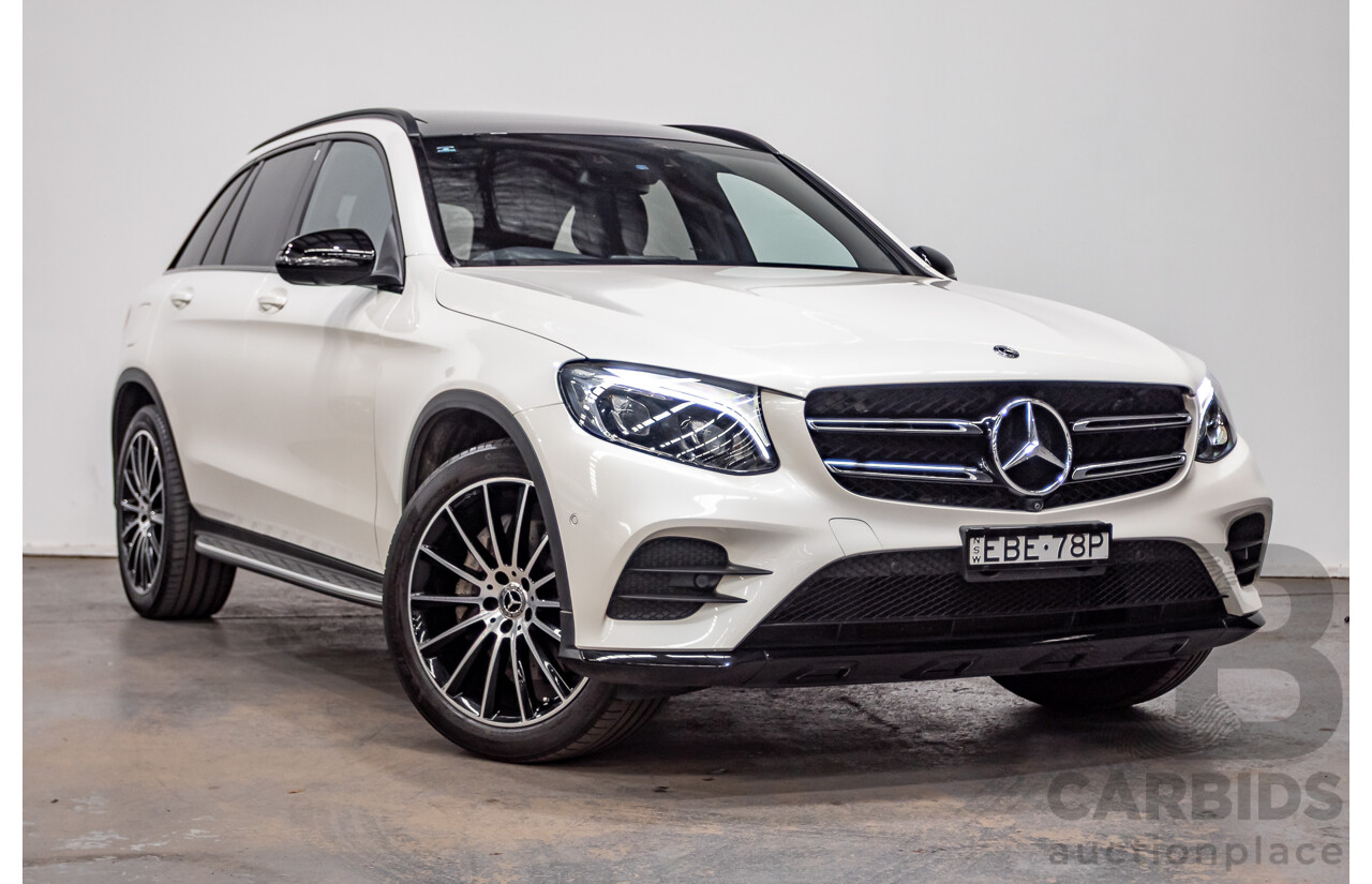 03/2019 Mercedes-Benz GLC200 (AWD) X253 MY19.5 4D Wagon Diamond White Turbo 2.0L