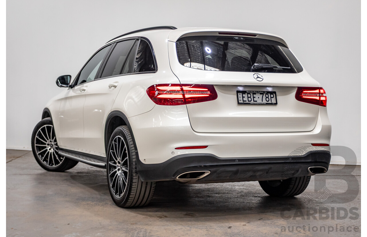 03/2019 Mercedes-Benz GLC200 (AWD) X253 MY19.5 4D Wagon Diamond White Turbo 2.0L