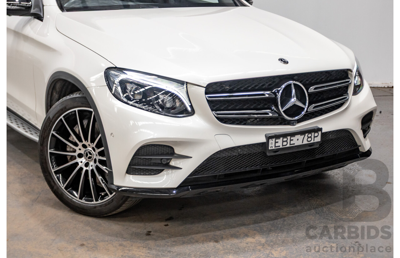 03/2019 Mercedes-Benz GLC200 (AWD) X253 MY19.5 4D Wagon Diamond White Turbo 2.0L