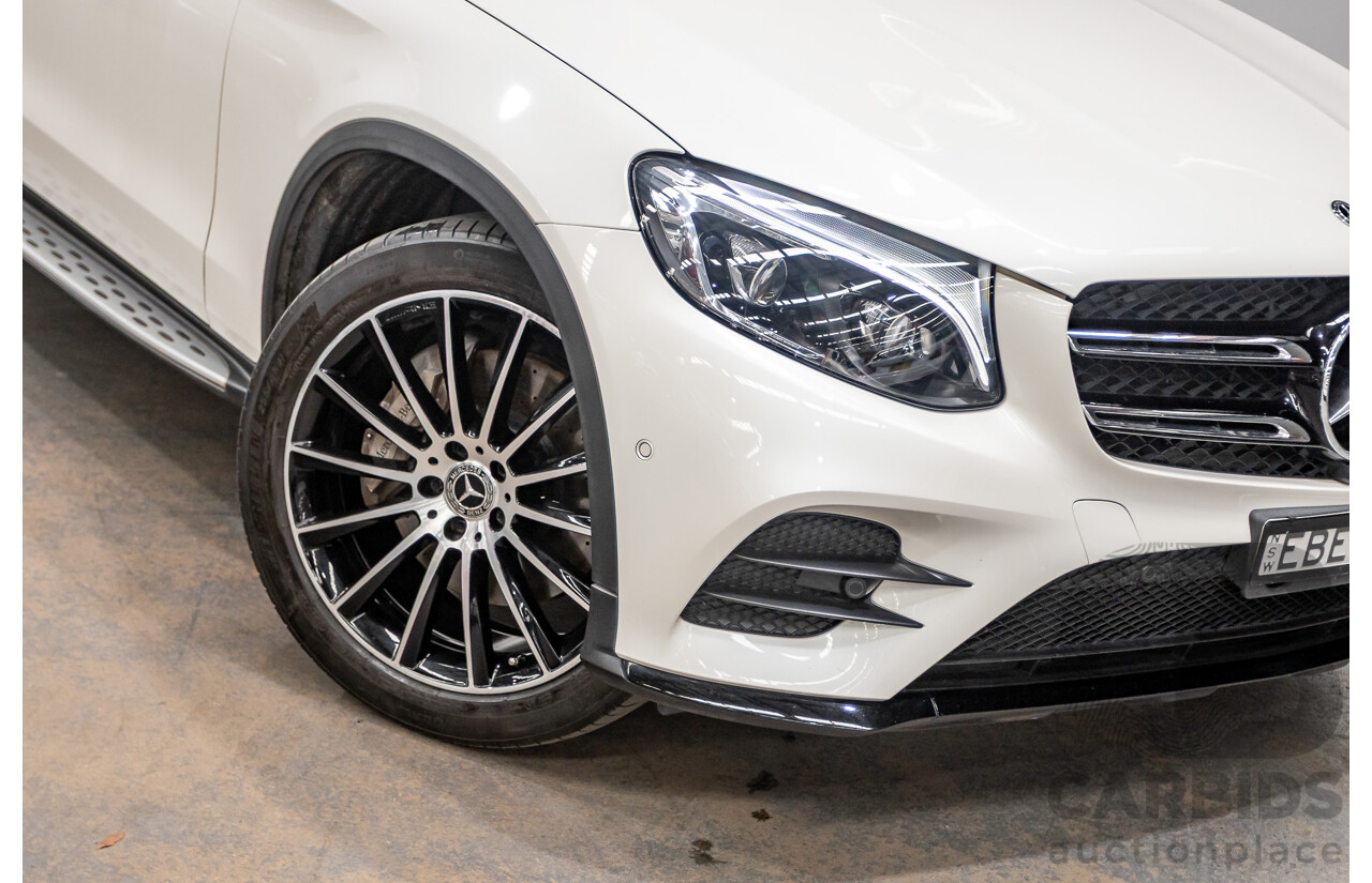 03/2019 Mercedes-Benz GLC200 (AWD) X253 MY19.5 4D Wagon Diamond White Turbo 2.0L