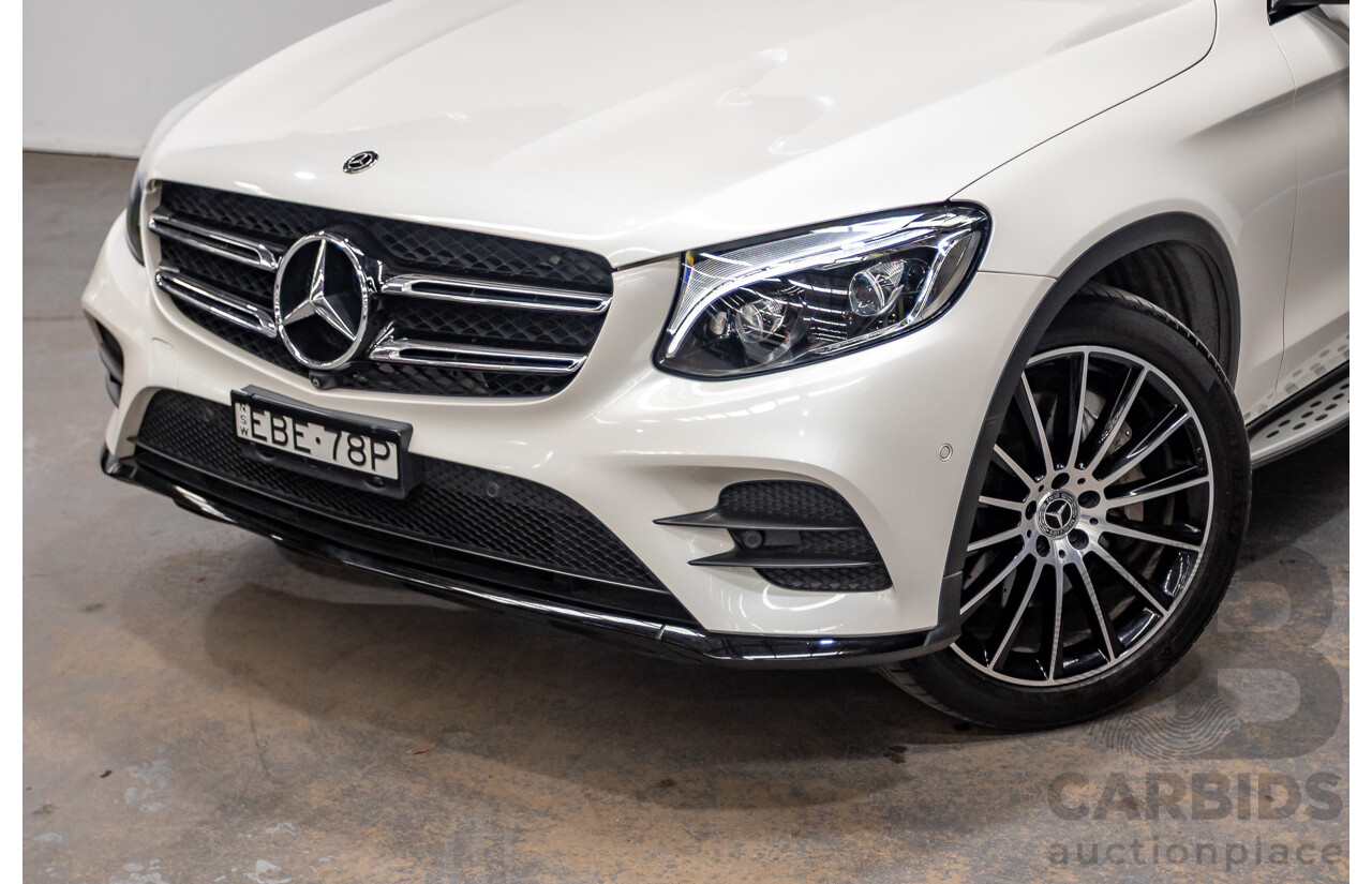 03/2019 Mercedes-Benz GLC200 (AWD) X253 MY19.5 4D Wagon Diamond White Turbo 2.0L