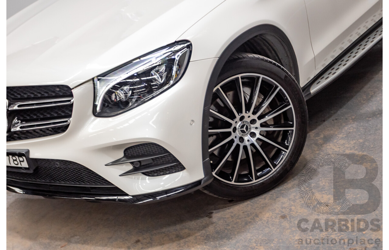 03/2019 Mercedes-Benz GLC200 (AWD) X253 MY19.5 4D Wagon Diamond White Turbo 2.0L