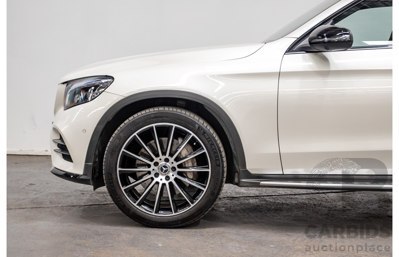 03/2019 Mercedes-Benz GLC200 (AWD) X253 MY19.5 4D Wagon Diamond White Turbo 2.0L