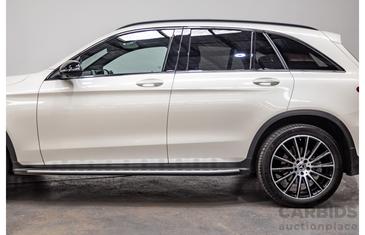 03/2019 Mercedes-Benz GLC200 (AWD) X253 MY19.5 4D Wagon Diamond White Turbo 2.0L