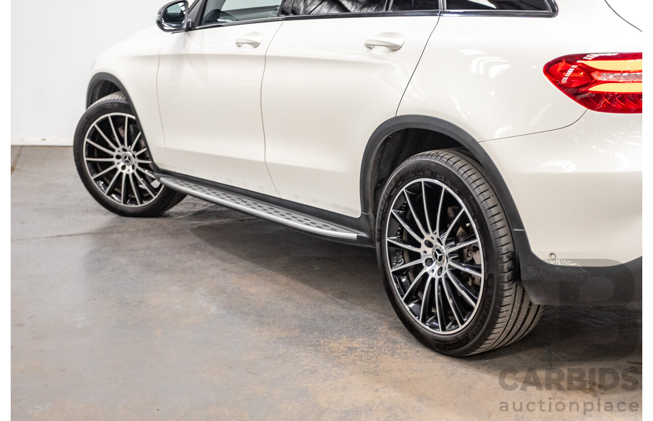 03/2019 Mercedes-Benz GLC200 (AWD) X253 MY19.5 4D Wagon Diamond White Turbo 2.0L