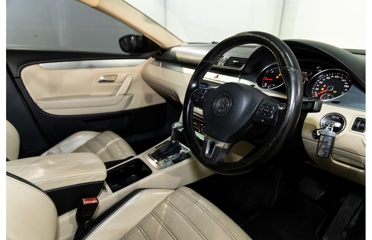 5/2009 Volkswagen Passat CC 125 TDI 3C 4d Coupe Cashmere Brown Turbo Diesel 2.0L