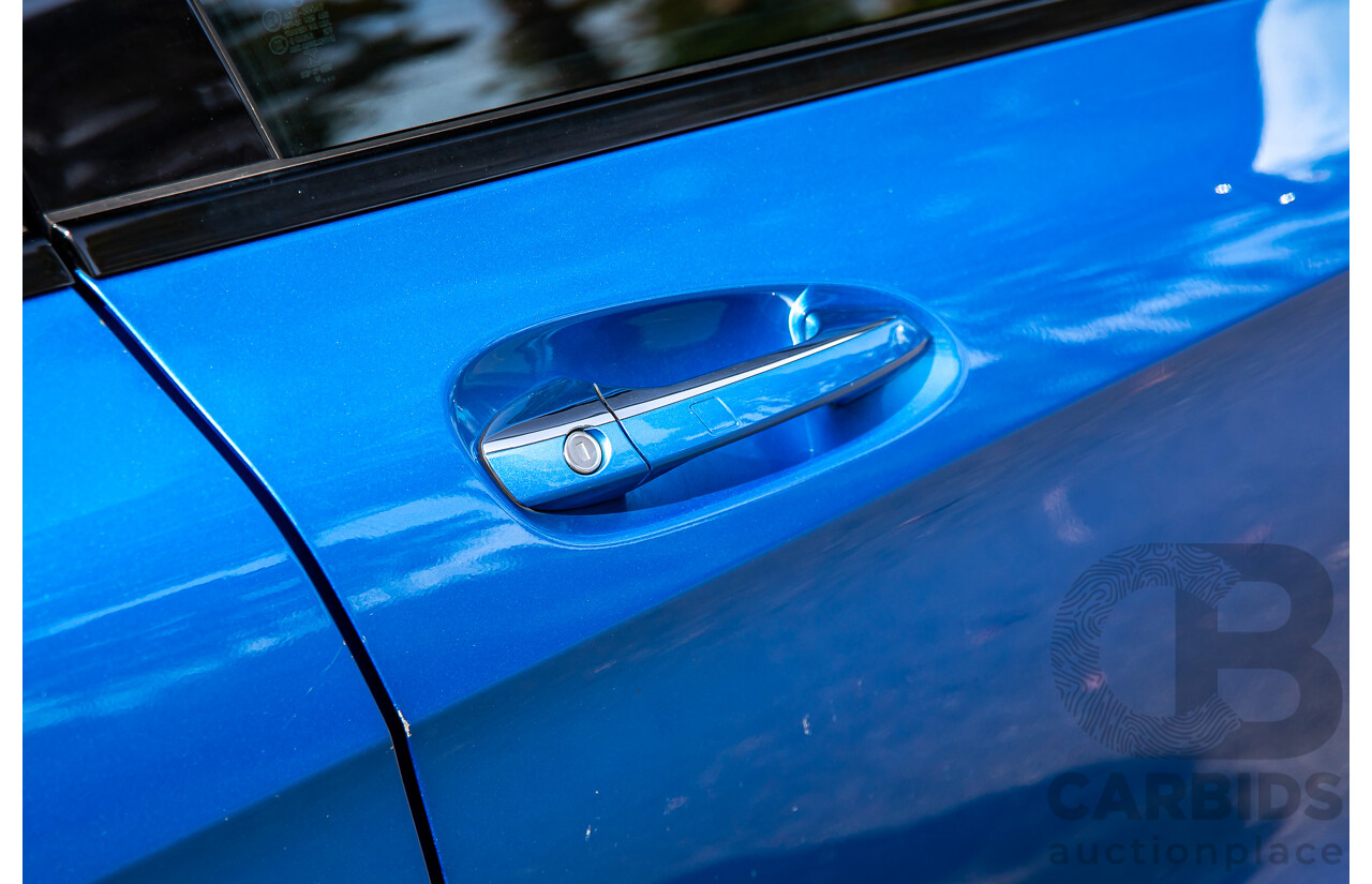 1/2015 Mercedes-Benz A45 AMG 176 MY15 5d Hatchback South Sea Blue Metallic Turbo 2.0L