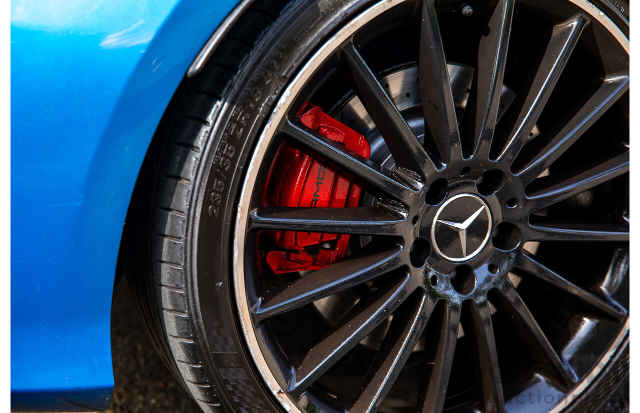 1/2015 Mercedes-Benz A45 AMG 176 MY15 5d Hatchback South Sea Blue Metallic Turbo 2.0L