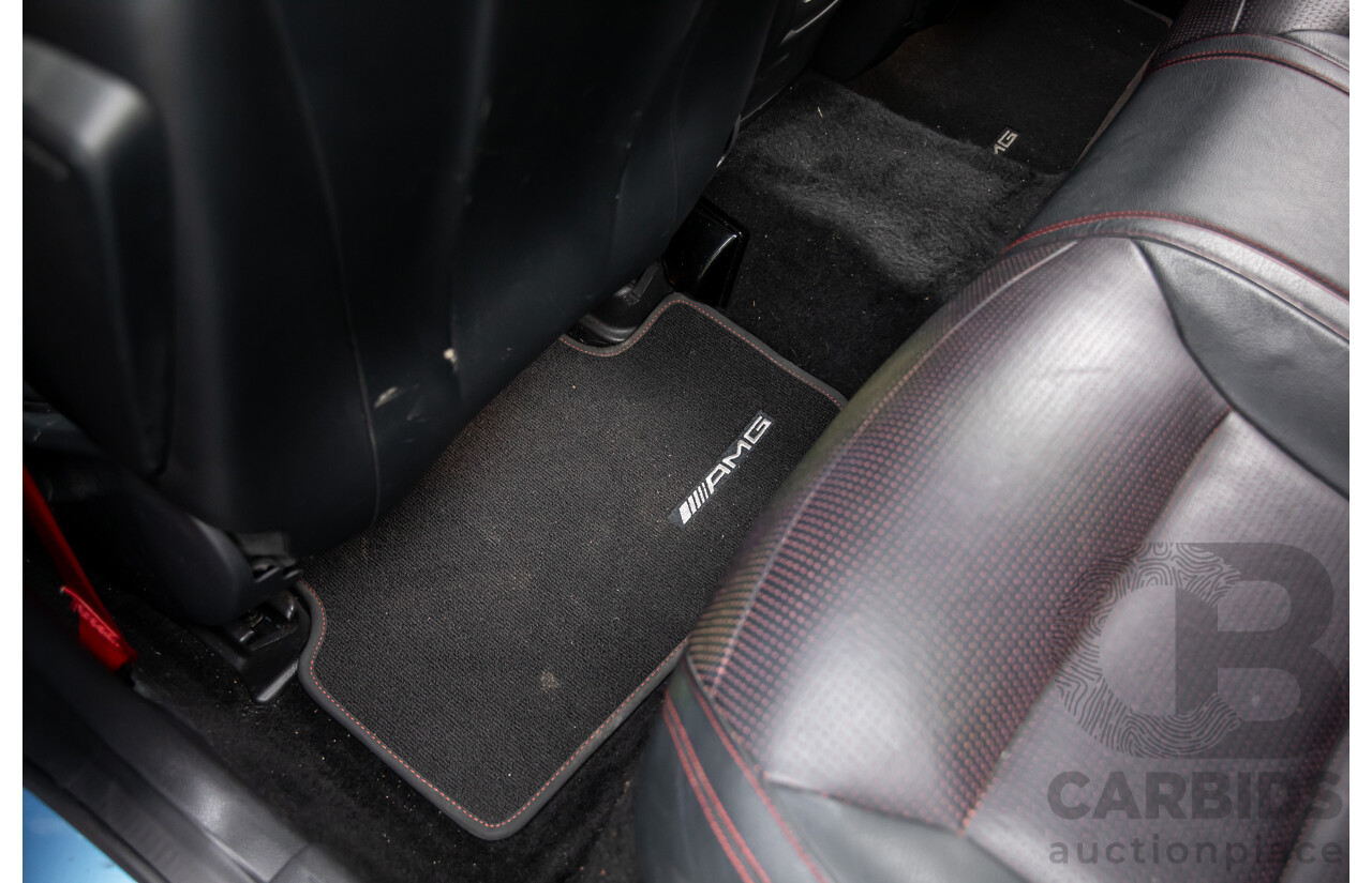 1/2015 Mercedes-Benz A45 AMG 176 MY15 5d Hatchback South Sea Blue Metallic Turbo 2.0L