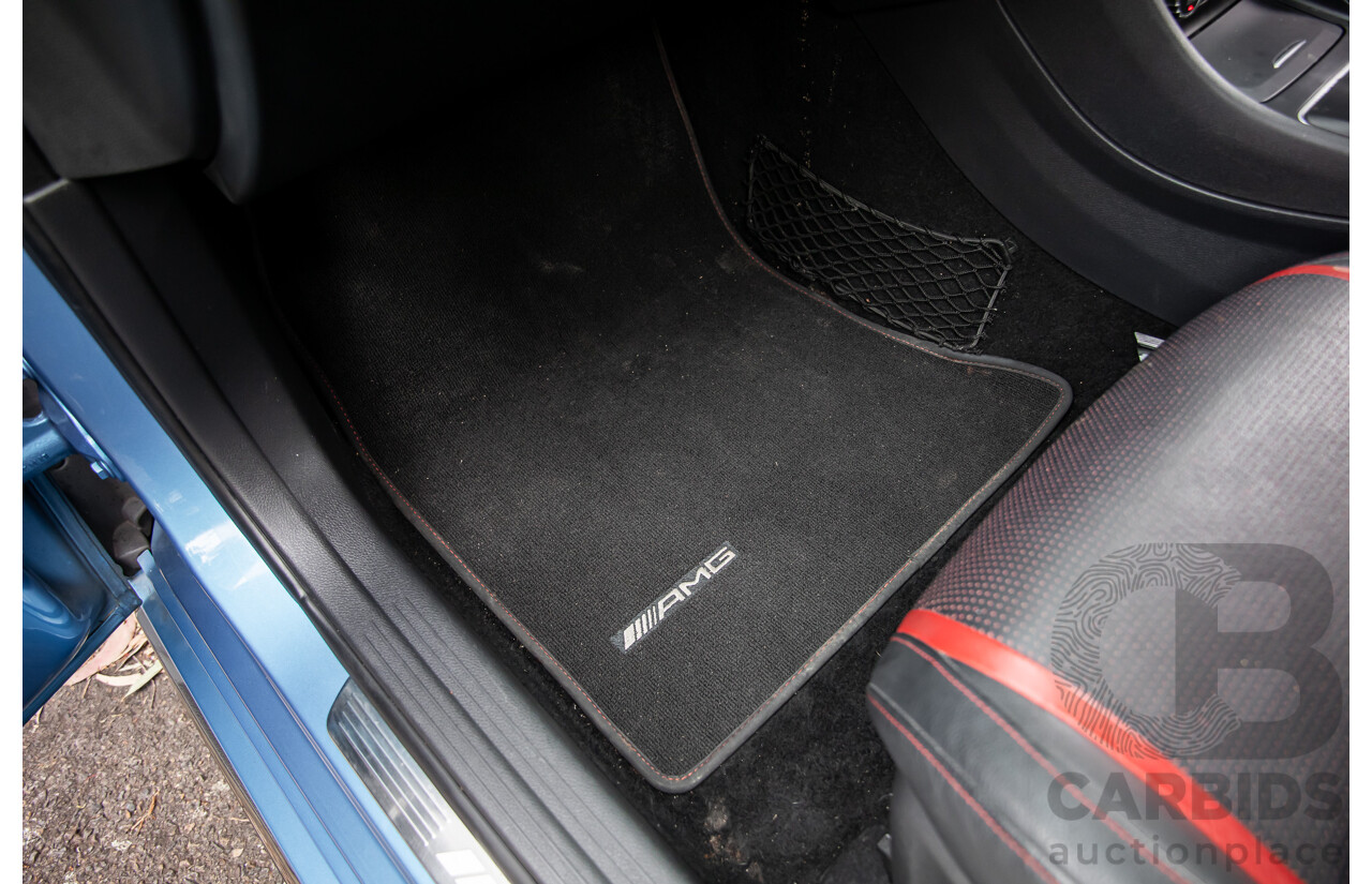 1/2015 Mercedes-Benz A45 AMG 176 MY15 5d Hatchback South Sea Blue Metallic Turbo 2.0L