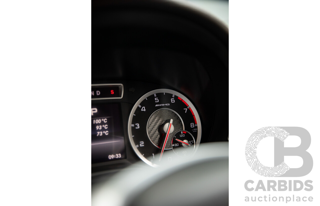 1/2015 Mercedes-Benz A45 AMG 176 MY15 5d Hatchback South Sea Blue Metallic Turbo 2.0L