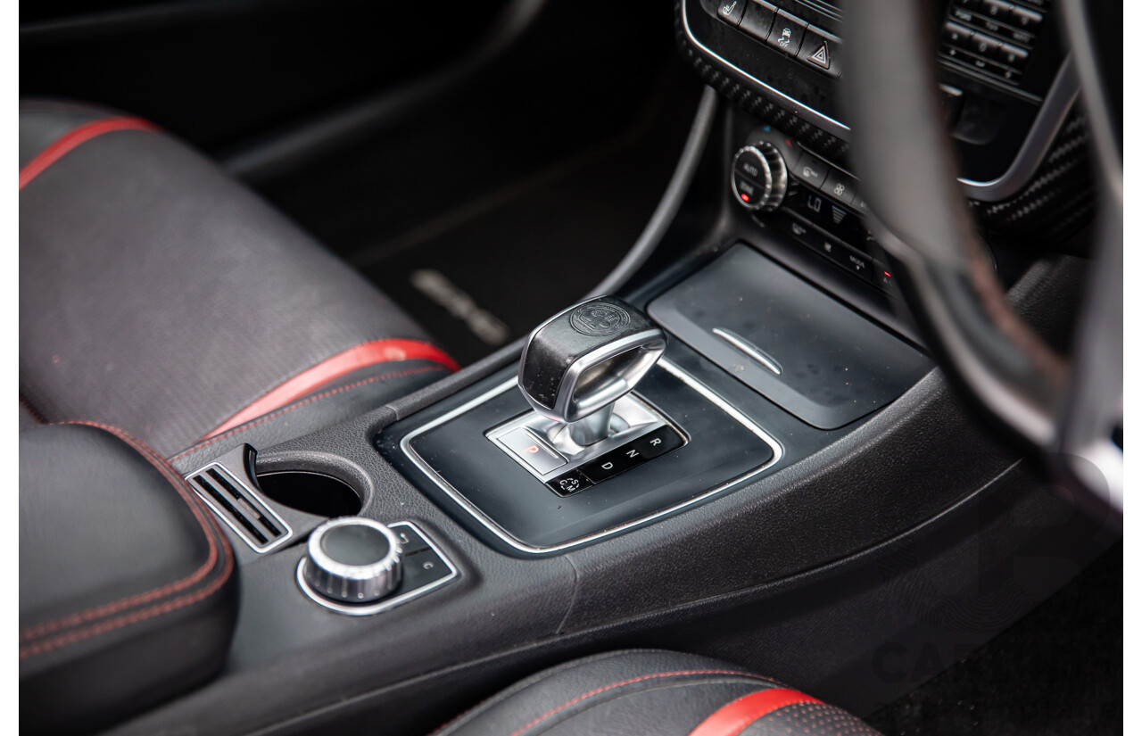 1/2015 Mercedes-Benz A45 AMG 176 MY15 5d Hatchback South Sea Blue Metallic Turbo 2.0L