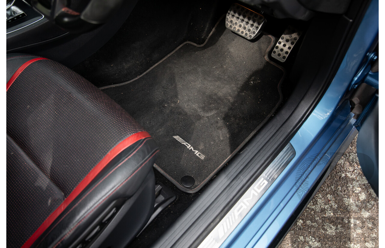 1/2015 Mercedes-Benz A45 AMG 176 MY15 5d Hatchback South Sea Blue Metallic Turbo 2.0L