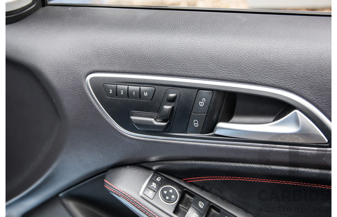 1/2015 Mercedes-Benz A45 AMG 176 MY15 5d Hatchback South Sea Blue Metallic Turbo 2.0L