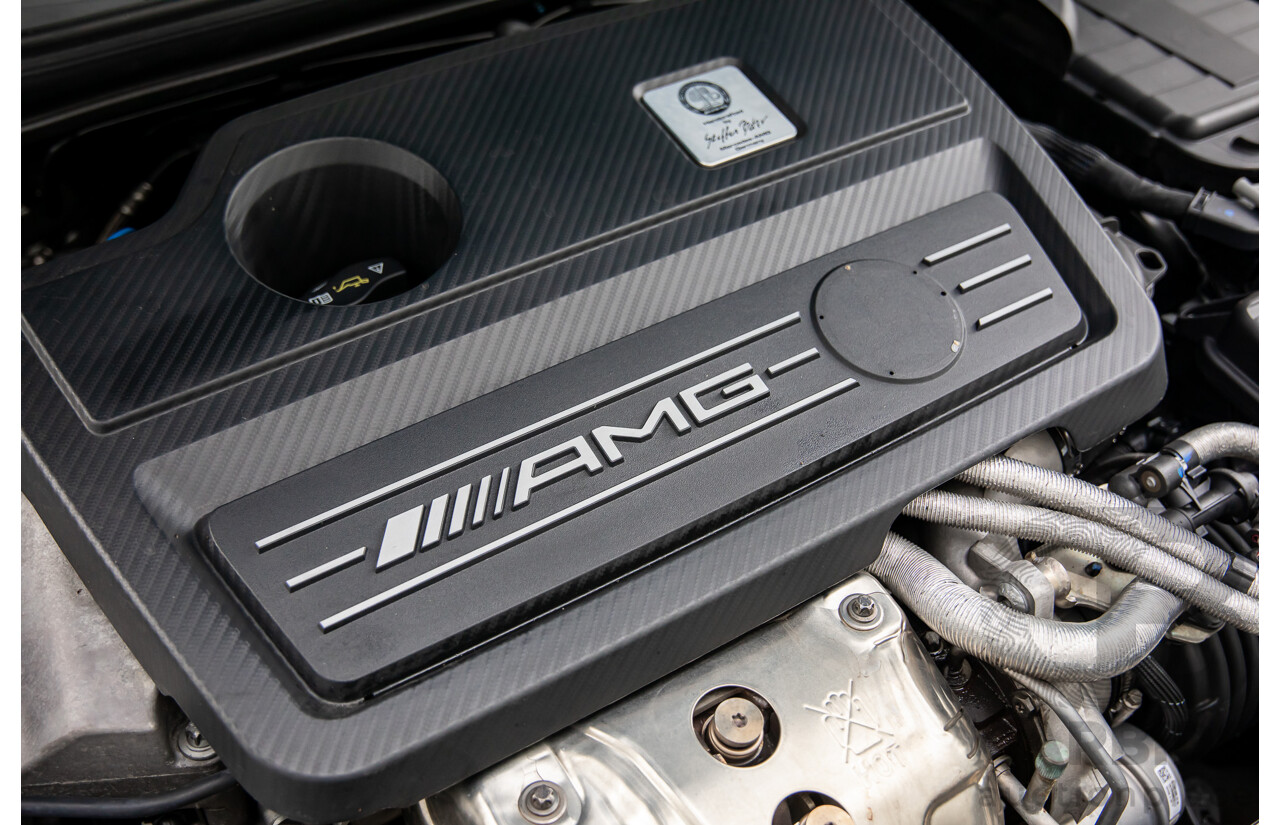 1/2015 Mercedes-Benz A45 AMG 176 MY15 5d Hatchback South Sea Blue Metallic Turbo 2.0L