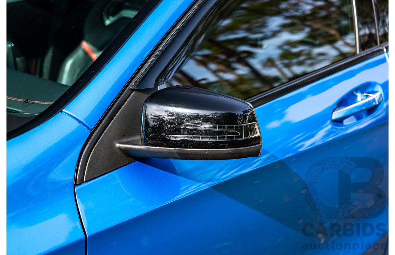 1/2015 Mercedes-Benz A45 AMG 176 MY15 5d Hatchback South Sea Blue Metallic Turbo 2.0L